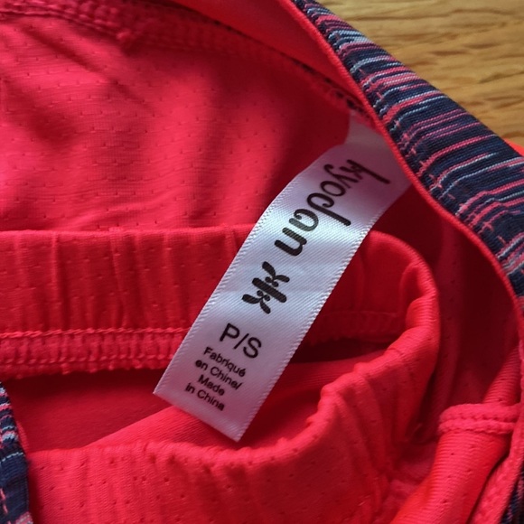 Kyodan Athletic Tank Top in Neon Pink Bright Pink and Blue Space Dye Pattern S - Picture 2 of 7